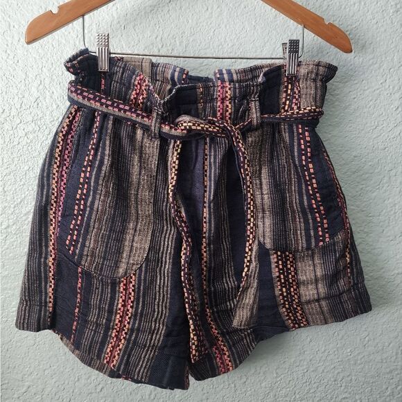 Anthropologie cotton side pockets coastal summer shorts - Picture 10 of 10